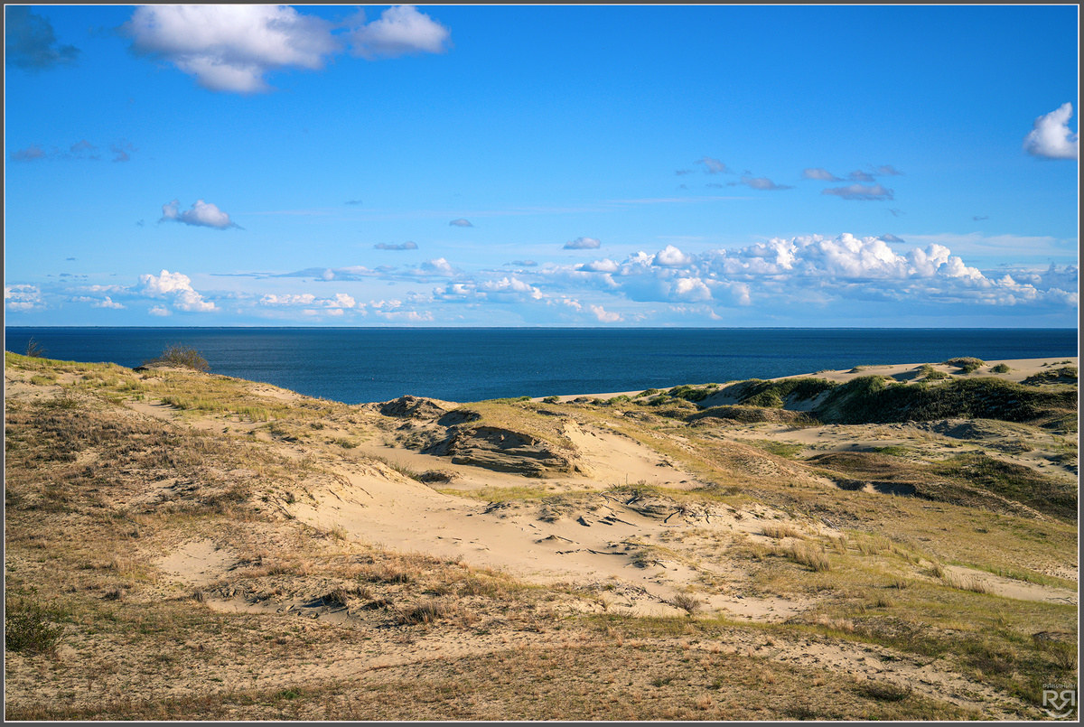 Вид со смотровой площадки Высоты Эфа. Куршская Коса. Фото: Михаил Рябинин