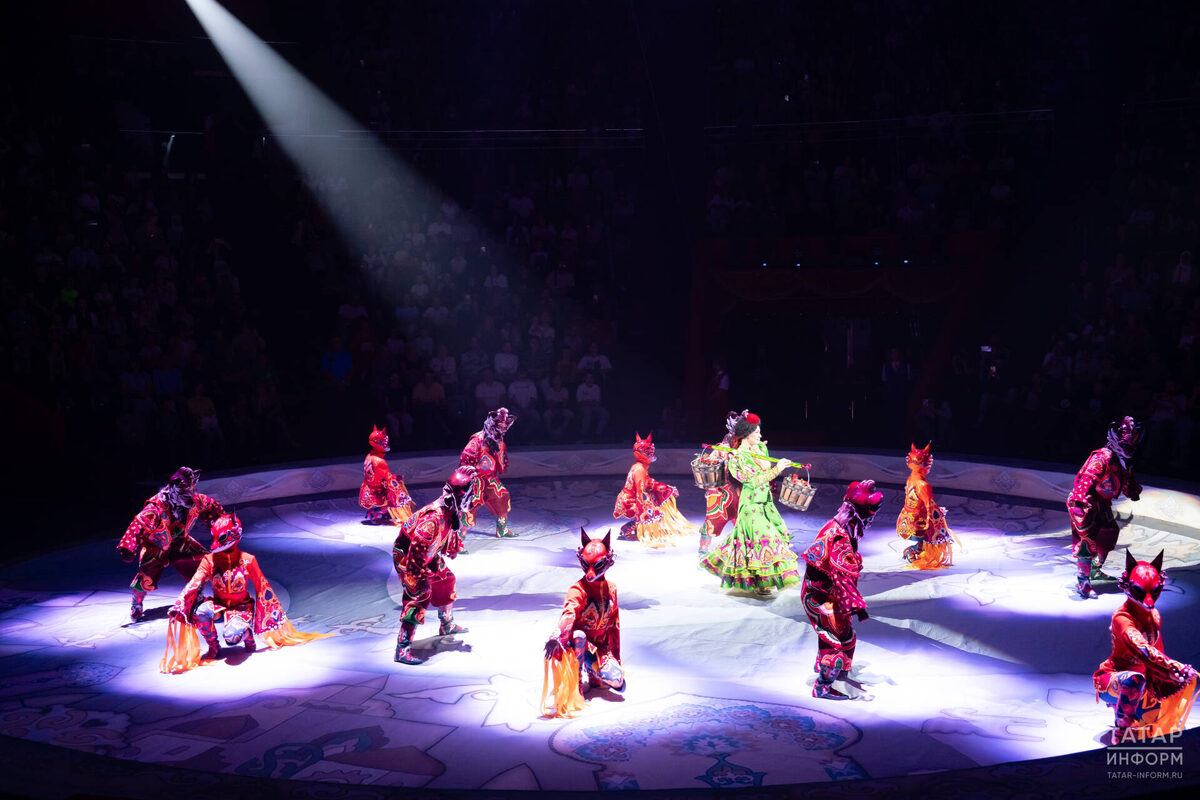 Спектакль «Мирас» в Казанском циркеФото: © Салават Камалетдинов / «Татар-информ»