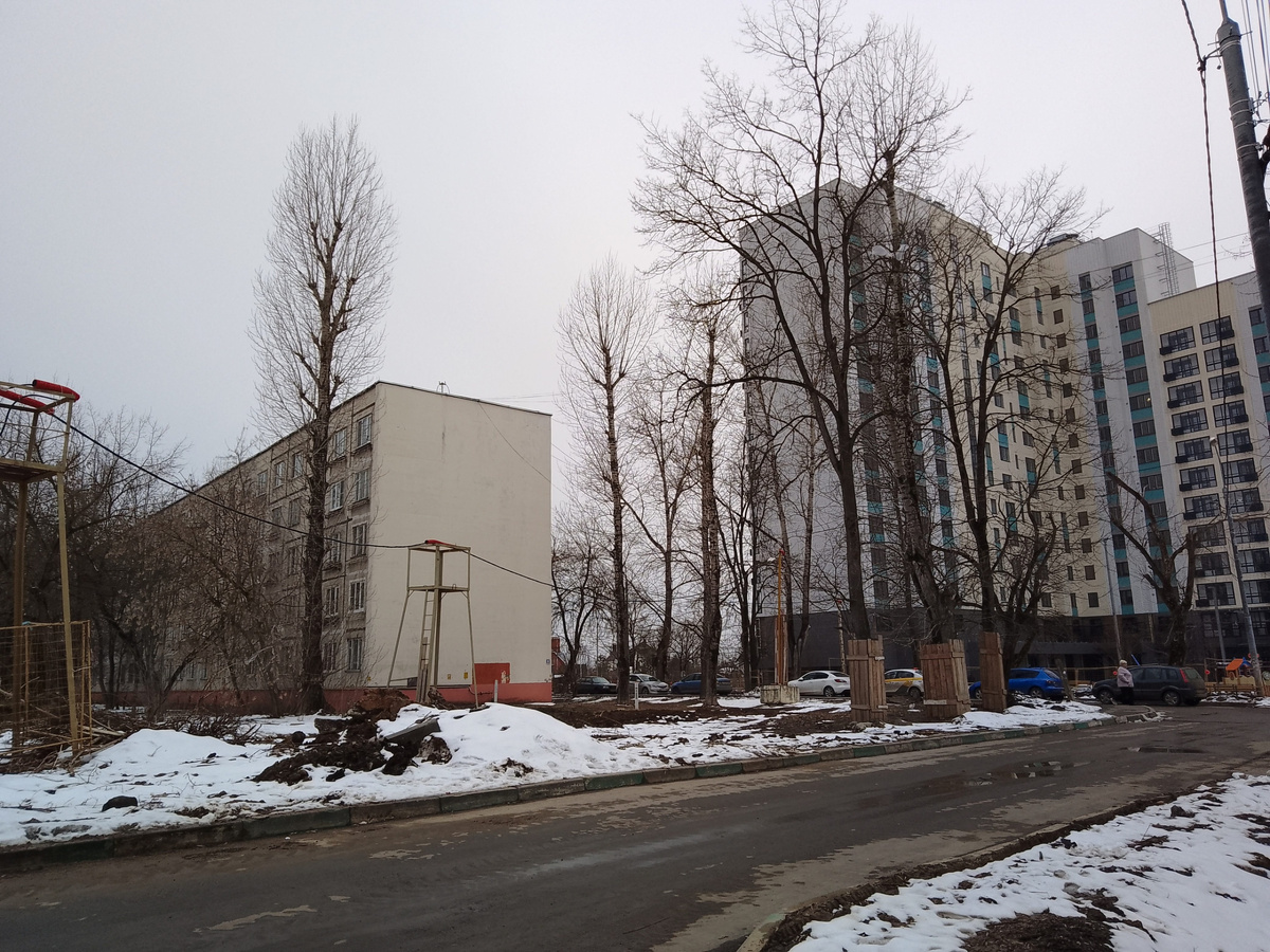 Старый и новый дома. Фото автора.