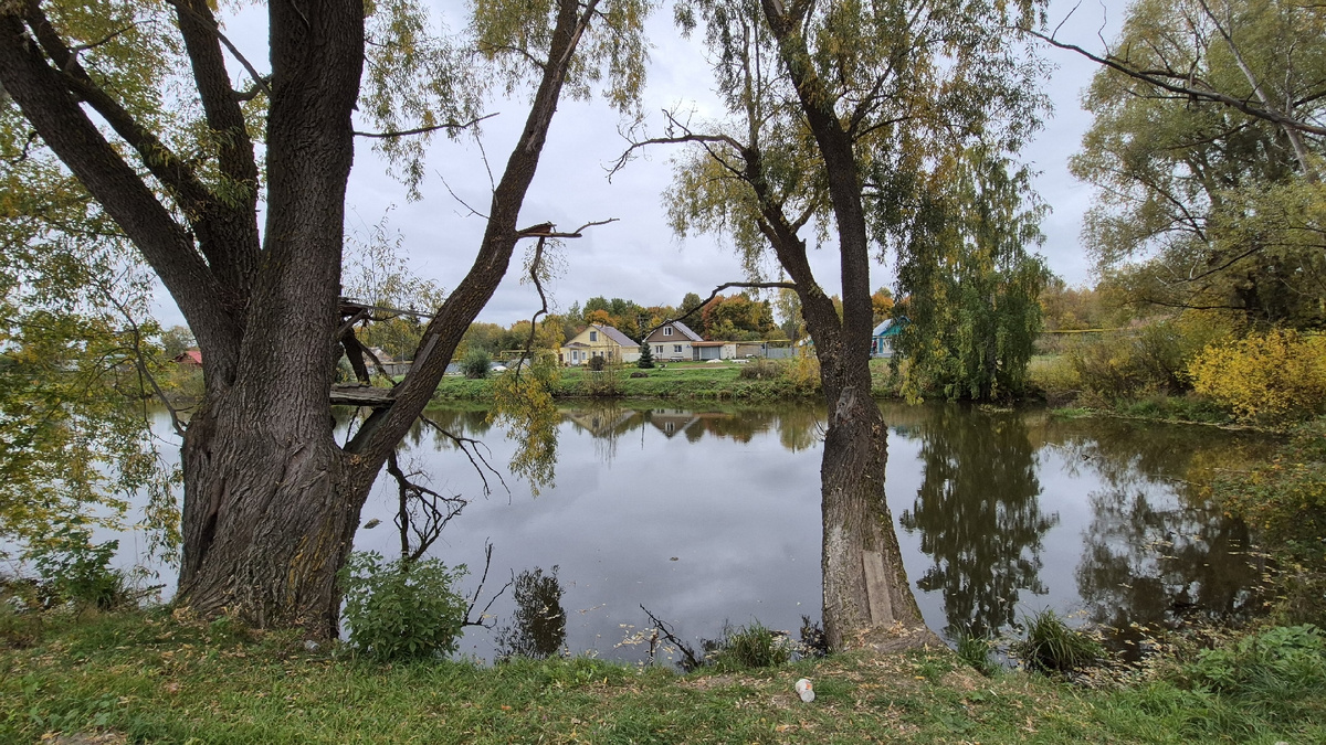 в селе где-то по дороге