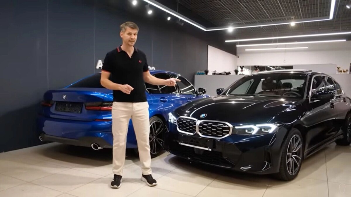 Седаны БМВ третьей серии в Китае и Германии различаются в цене минимум в полтора раза. Фото: Youtube-канал AutoREVIZORRO (скриншот)