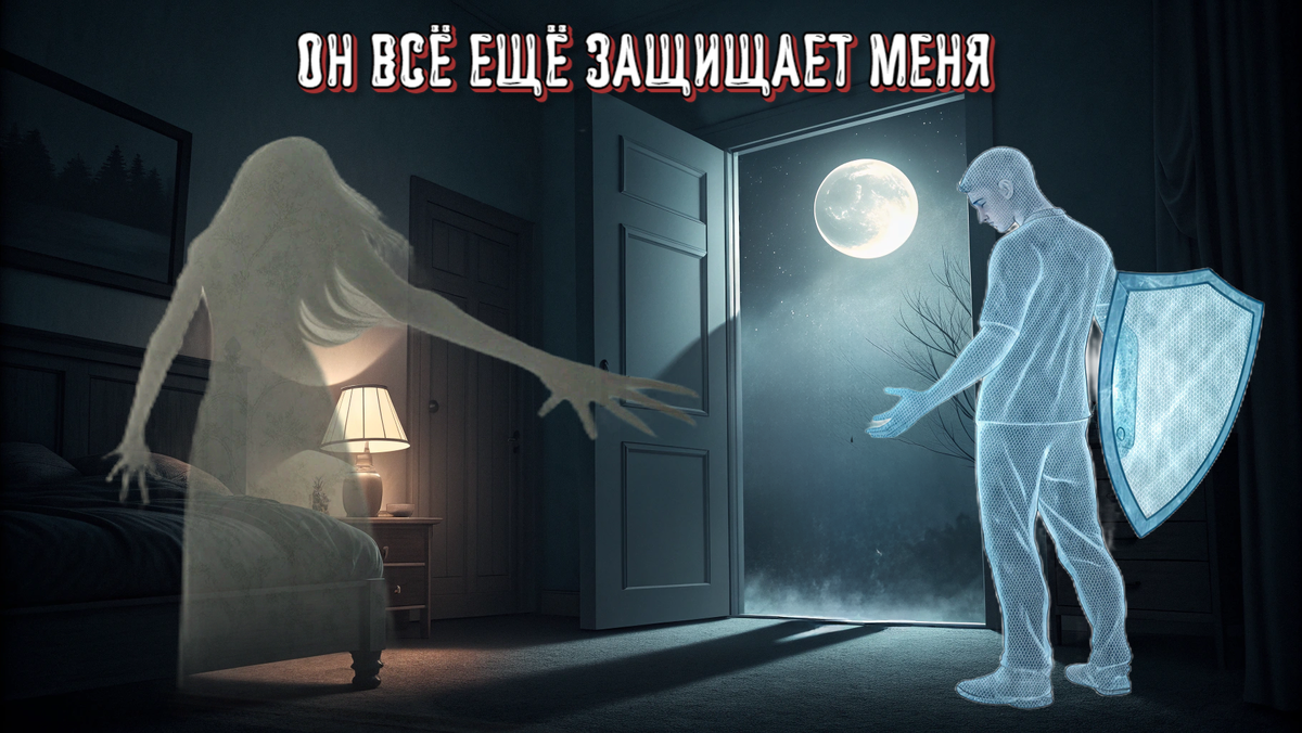 Тень за дверью: Мой покойный муж начал приходить ко мне по ночам после того, как я нашла в его телефоне страшное фото