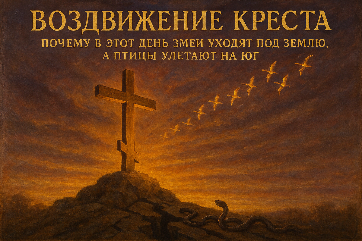 27 сентября, воздвижение креста Господня.