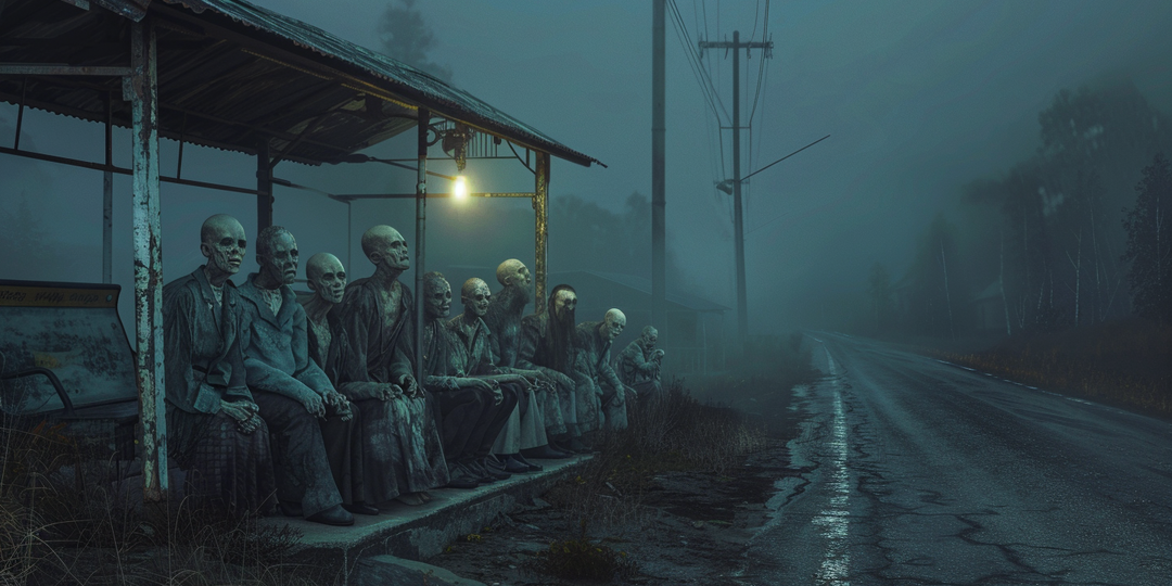 В мой автобус с мертвецами села живая женщина. Я высадил её на кладбище и понял свою страшную ошибку.