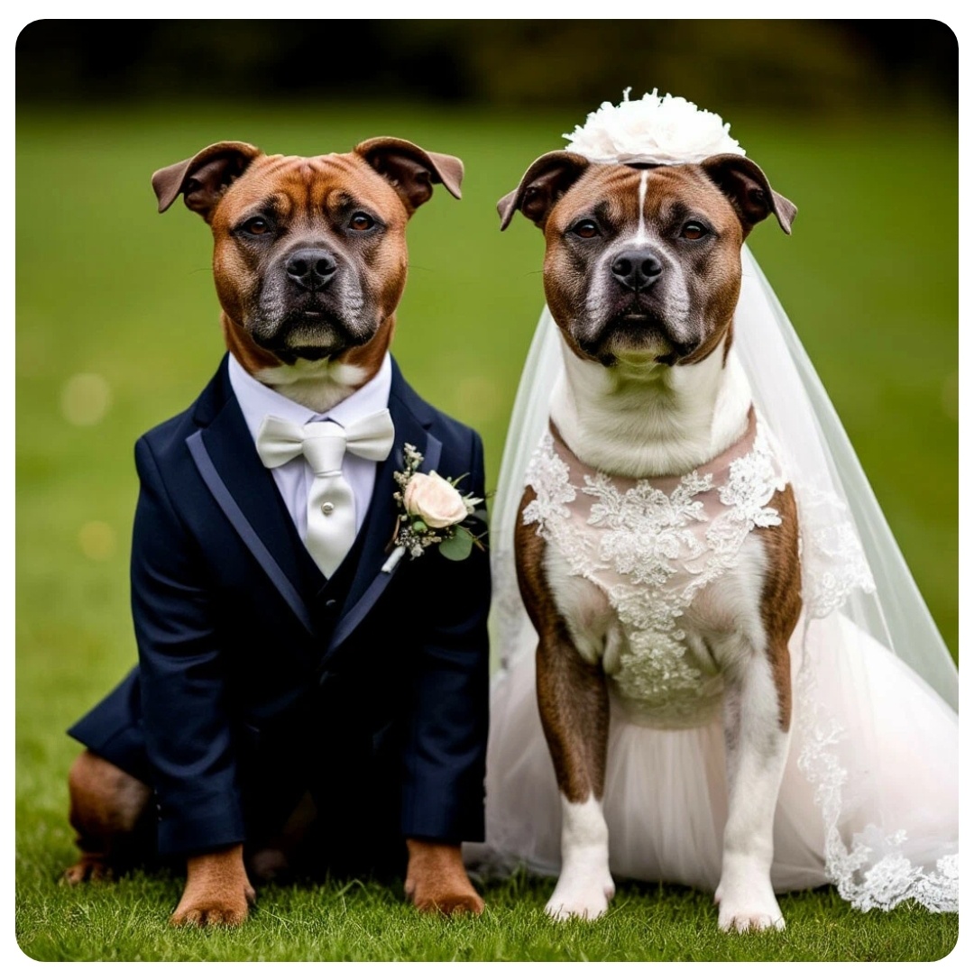 Свадебный костюм для собаки