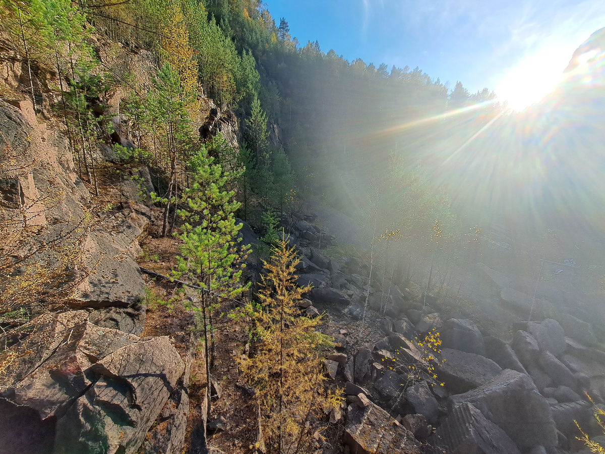 Солнце как всегда вышло из-за туч