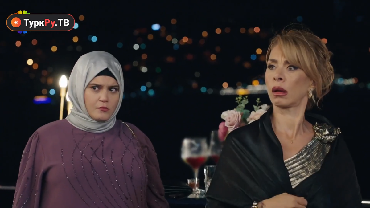 Ниляй и Севтап. Сериал "Клюквенный щербет", кадр из 106 серии