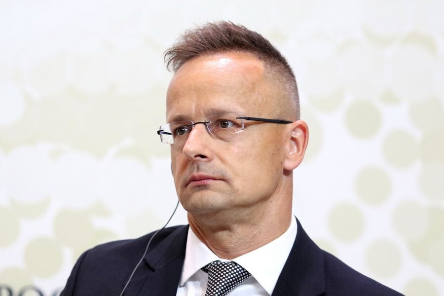    Министр иностранных дел и внешнеэкономических связей Венгрии Петер Сийярто / Источник: © Максим Константинов/ТАСС