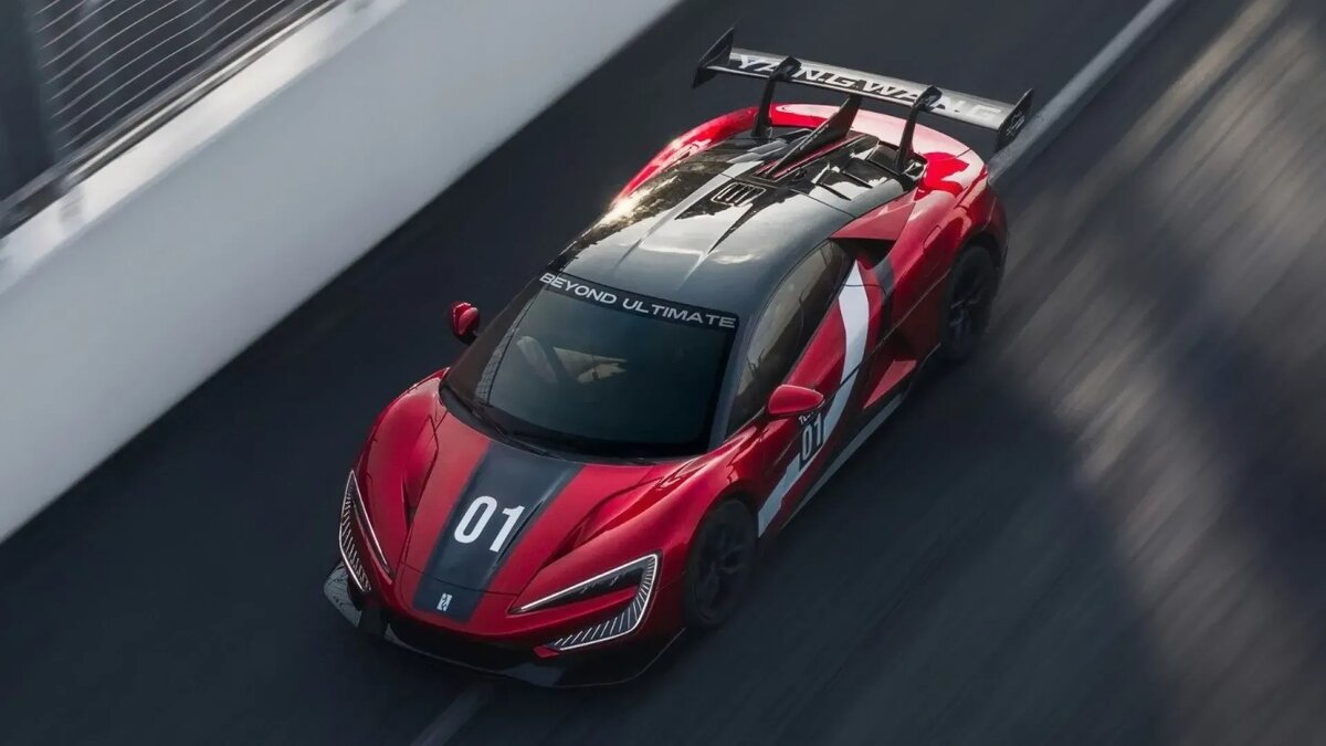   Yangwamg U9 Xtreme во время рекордного заезда