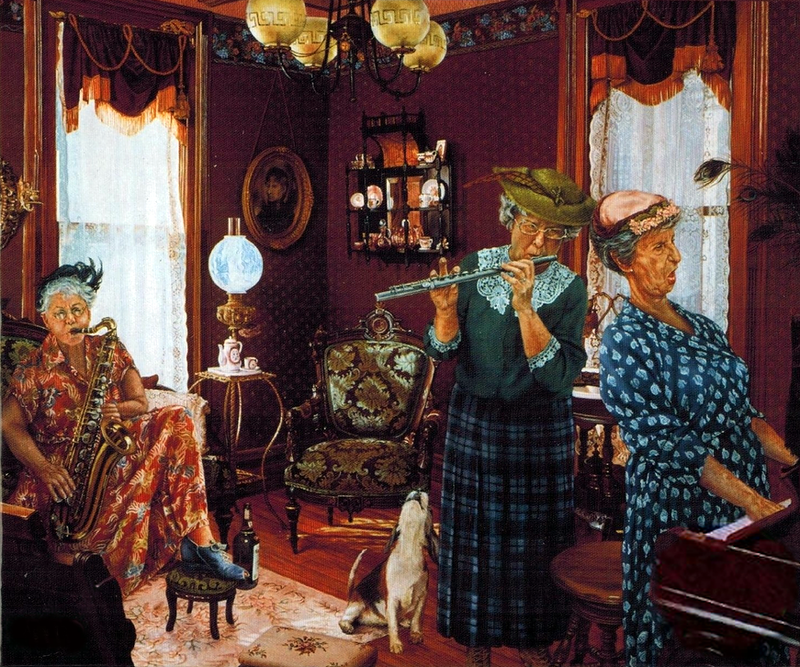 © Сьюзан Брабо (Susan Brabeau). Девочки из «Биг Бэнда».