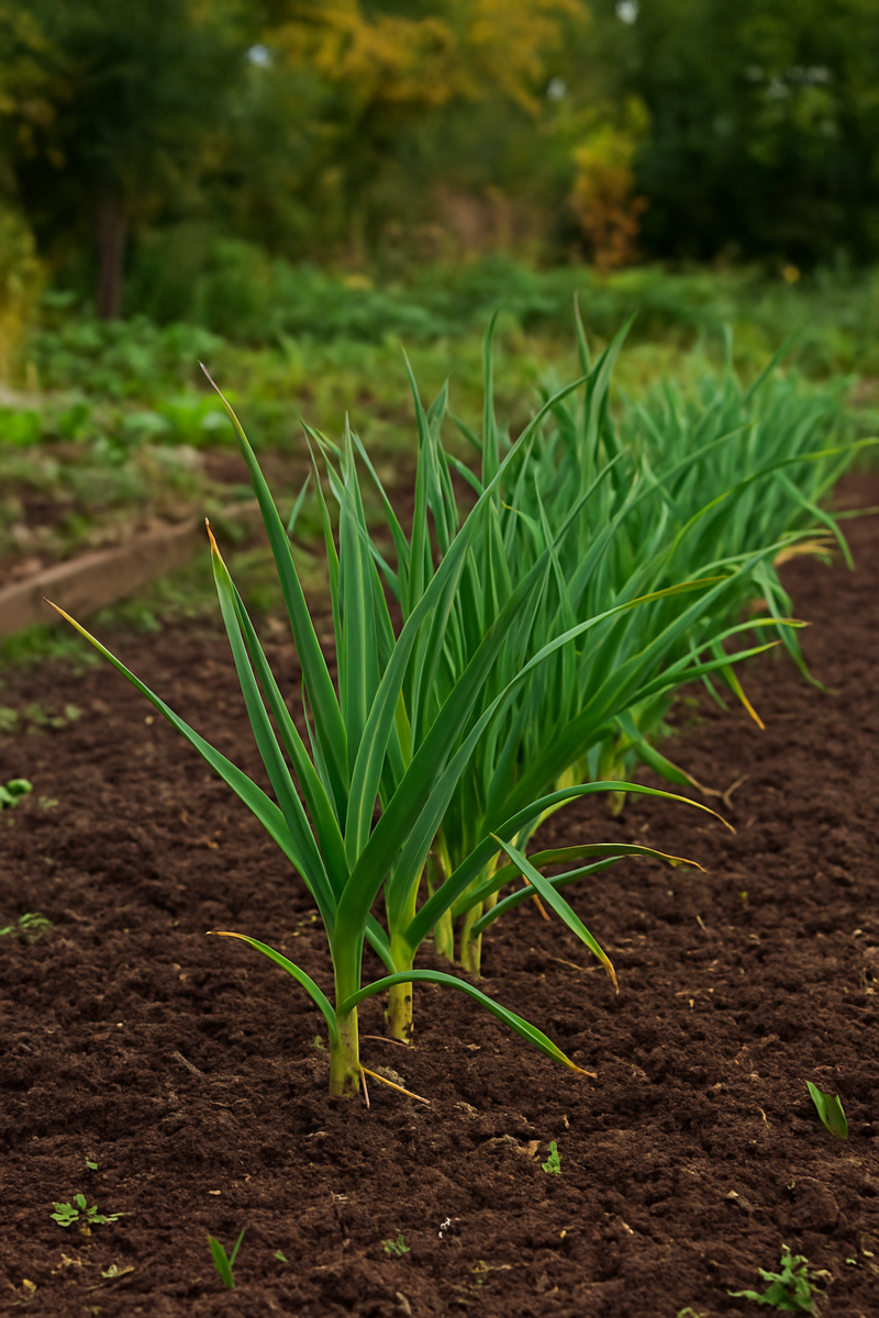 После того как стала всё это применять, урожай чеснока изменился кардинально