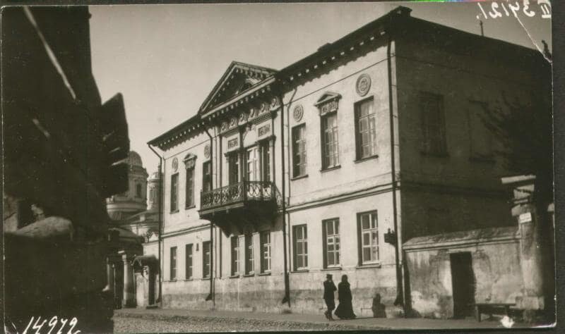 Дом семьи Кольцовых, который был снесен и не сохранился до наших дней