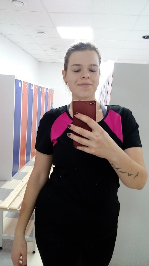 В тот период я много занималась спортом