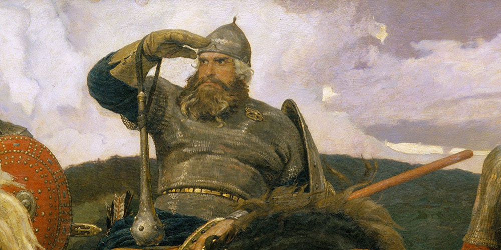 Фрагмент картины В. Васнецова «Богатыри» (1876–1898)