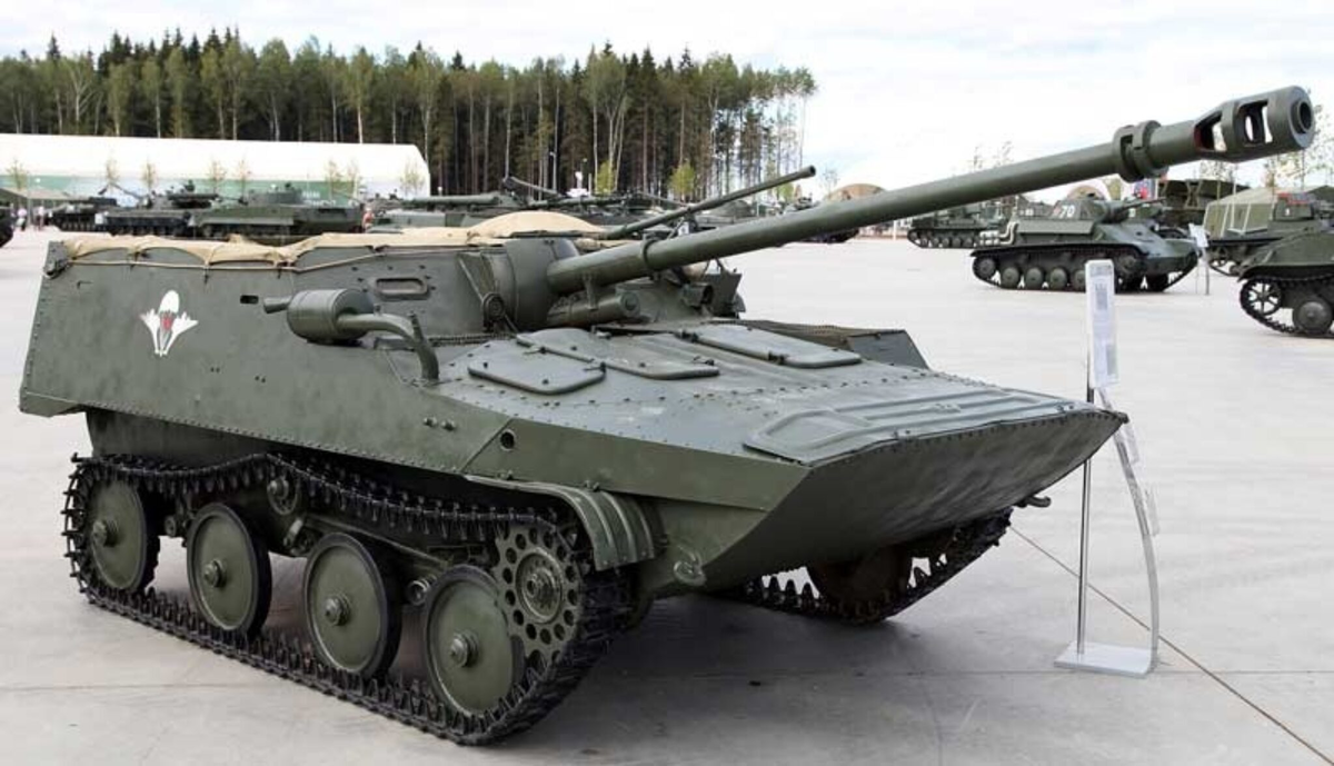Легкая авиадесантная САУ АСУ-57. Фотография в свободном доступе.