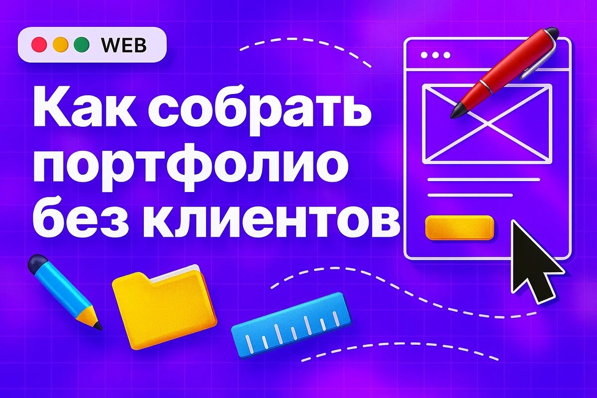 Как собрать портфолио без клиентов: 3 быстрых способа