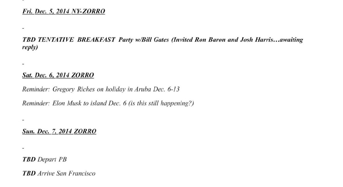 Из файлов дела Эпштейна