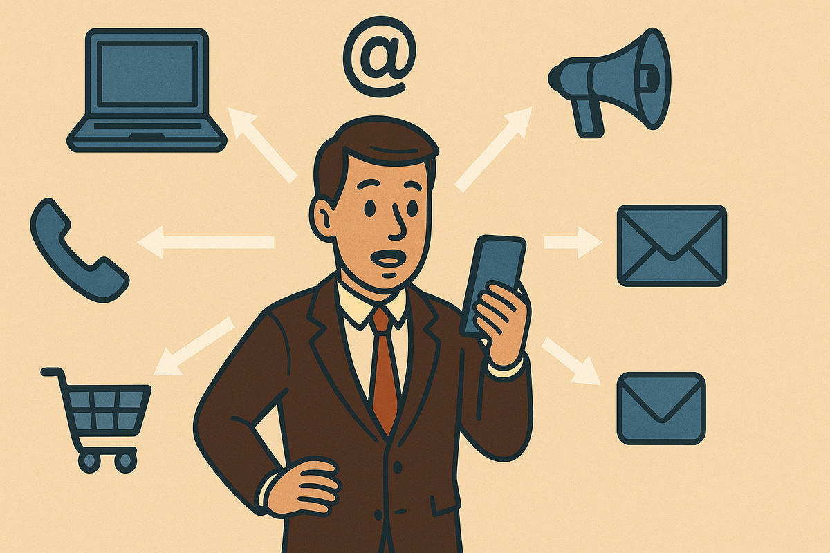 Омниканальный маркетинг: что это и как объединить все каналы продаж для лучшего сервиса клиентам
