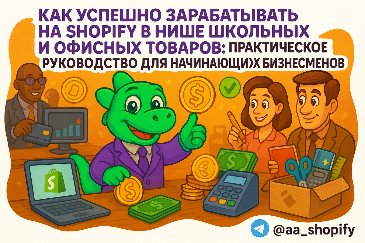    Как успешно зарабатывать на Shopify в нише школьных и офисных товаров: практическое руководство для начинающих бизнесменов aa_ecom