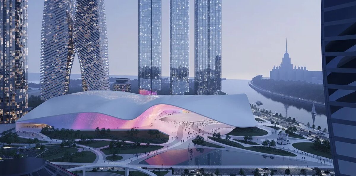 Национальный центр «Россия» в Москва-Сити.