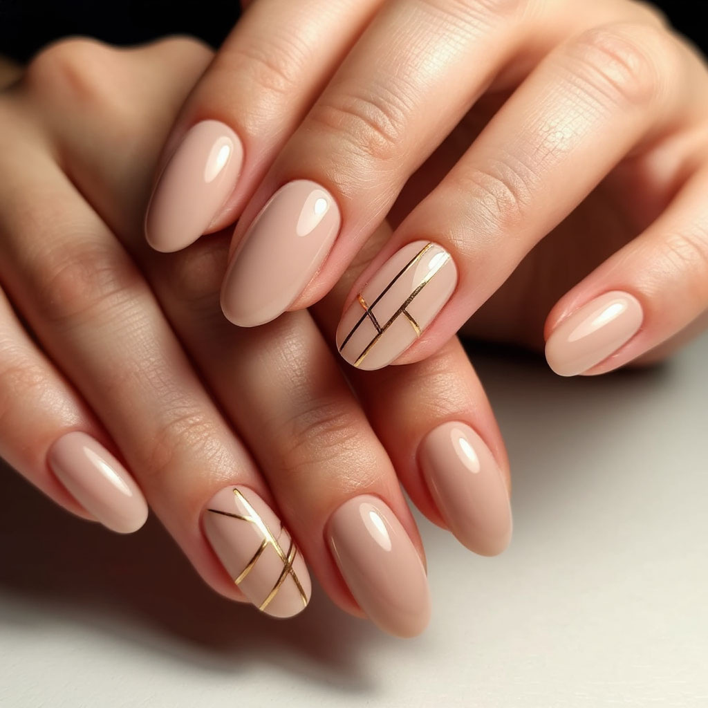 Нюдовый маникюр