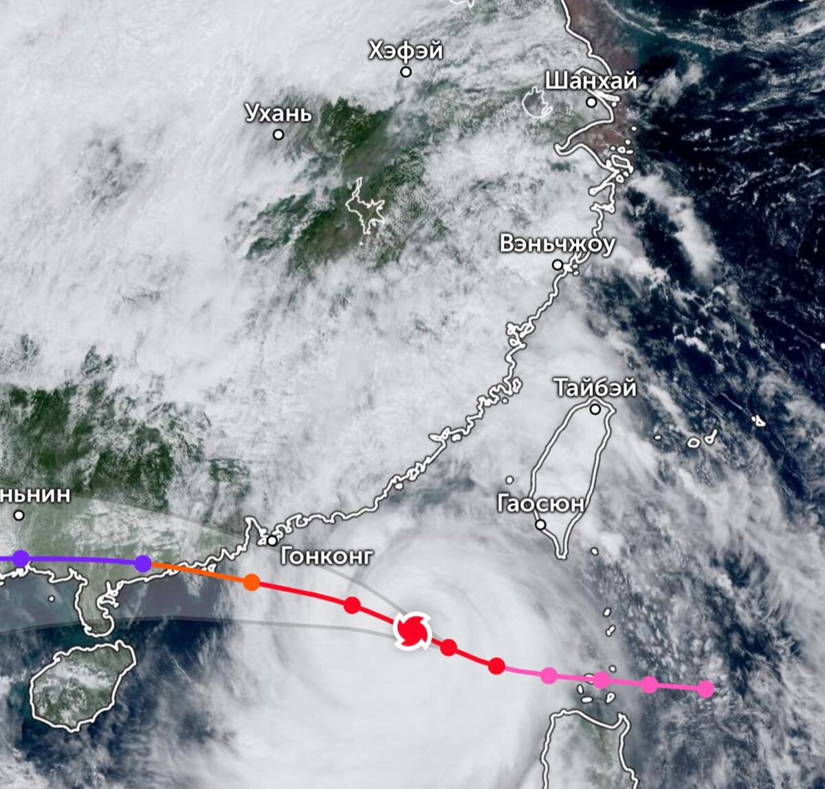 Супертайфун Ragasa