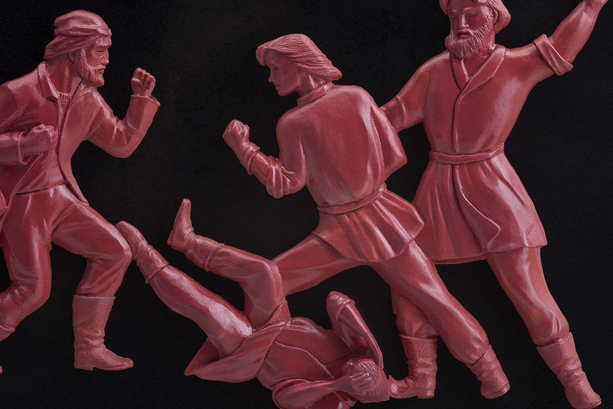 «Потеха или бесы городских окраин» фрагмент. Александр Веселовский.