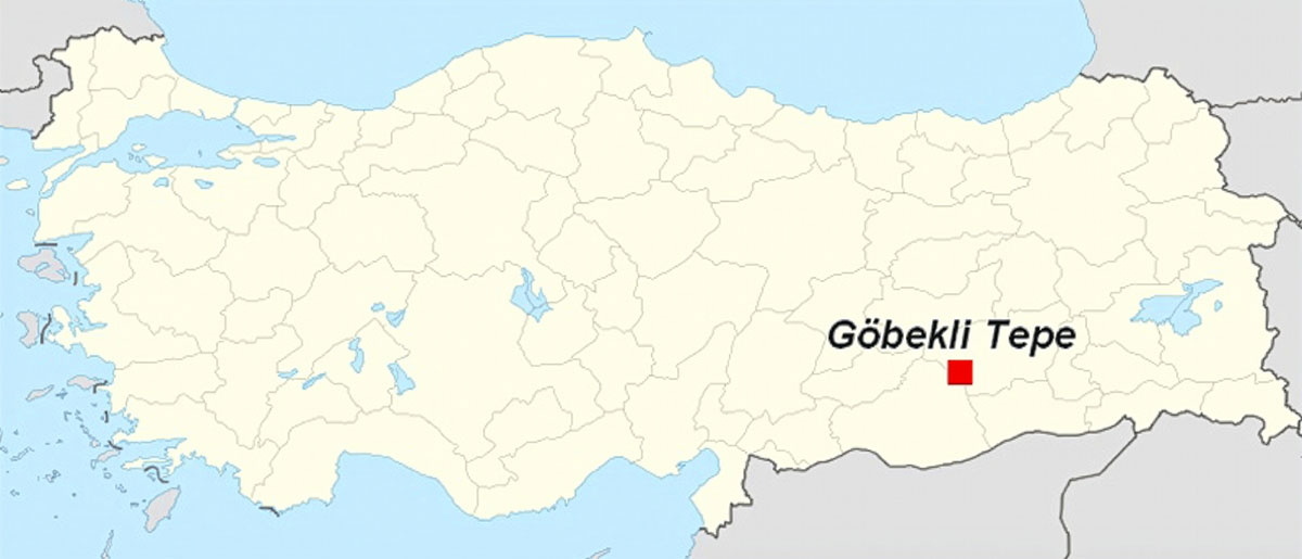 Местоположение Гёбекли-Тепе в Турции. Источник: Wikimedia Commons