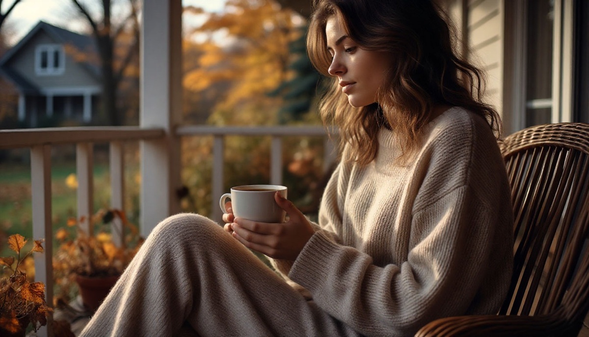 и сяду на крыльцо с чашкой чая