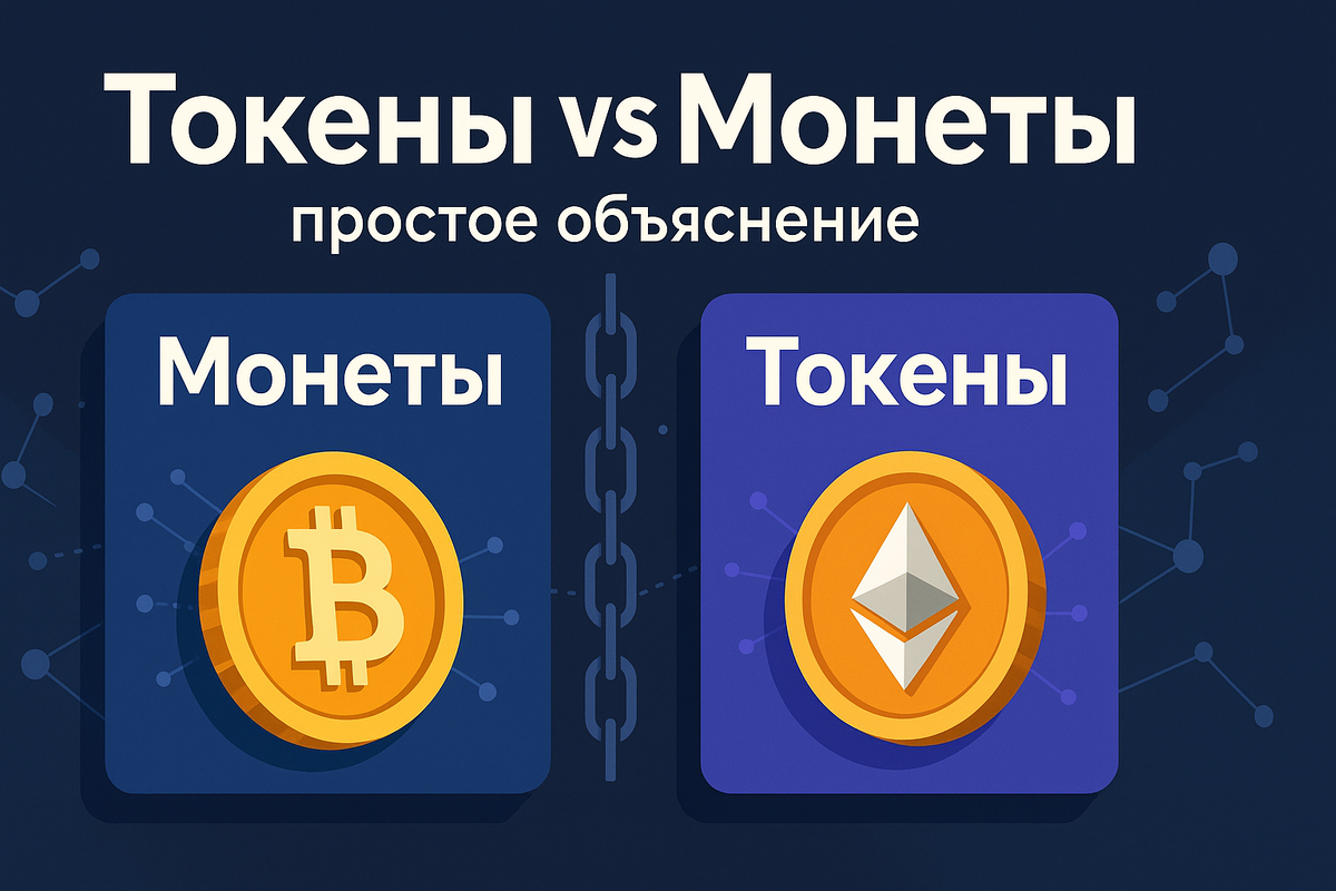 Что такое токены и чем они отличаются от монет: полное руководство по цифровым активам
