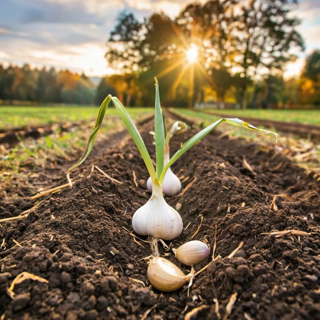 Готовимся к осенней посадке чеснока 🌾🍃