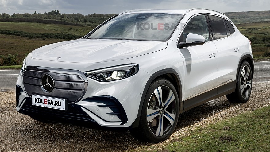    Рендер нового Mercedes-Benz GLA