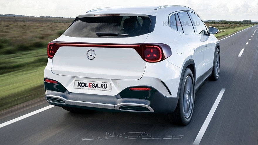    Рендер нового Mercedes-Benz GLA