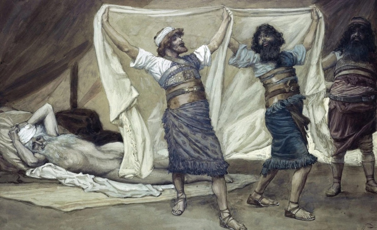 Сыновья Ноя Сим, Иафет, Хам. Фото из открытого доступа