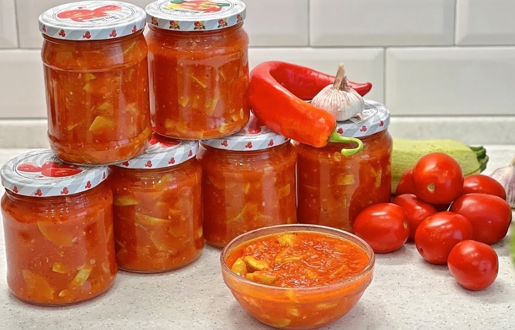 Заготовки на зиму из кабачков.