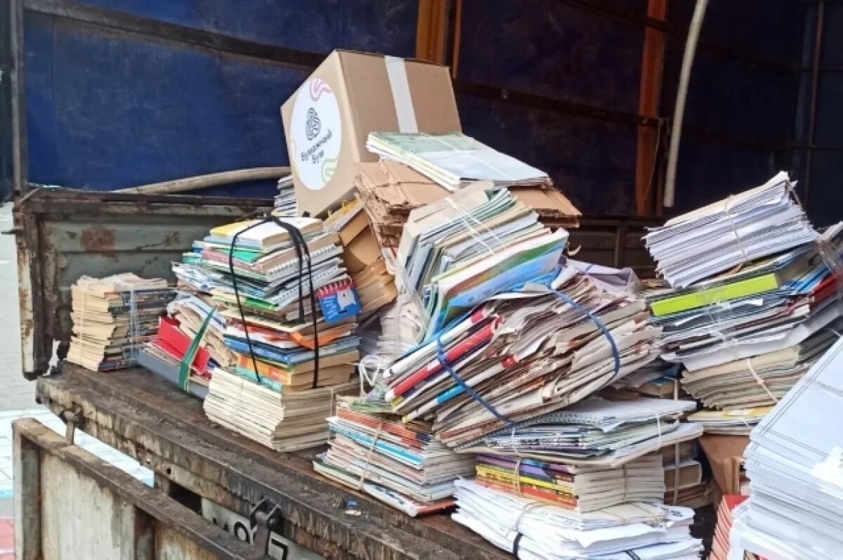    В Калининградской области собрали почти 9,5 тонн макулатуры