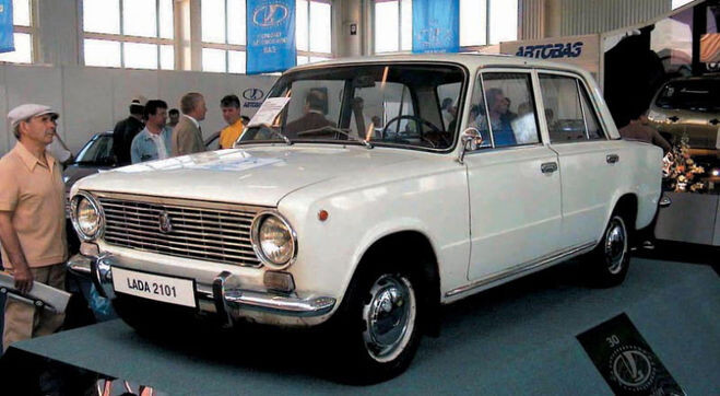 Первые модели ВАЗ-2101, 1970 год