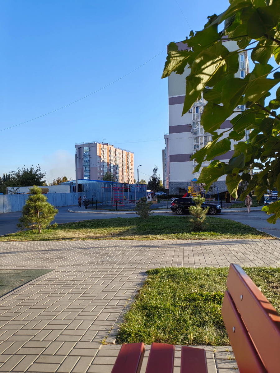 Красота, солнечно, но очень прохладно