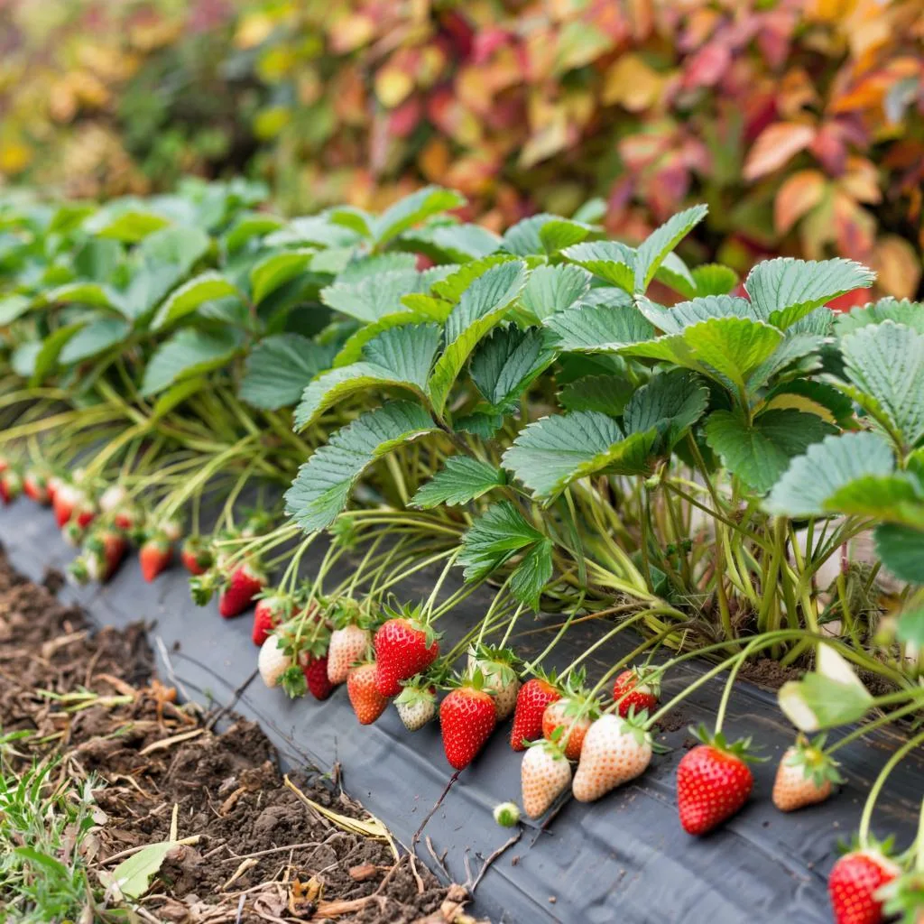 Как правильно ухаживать за клубникой осенью 🍓🌿