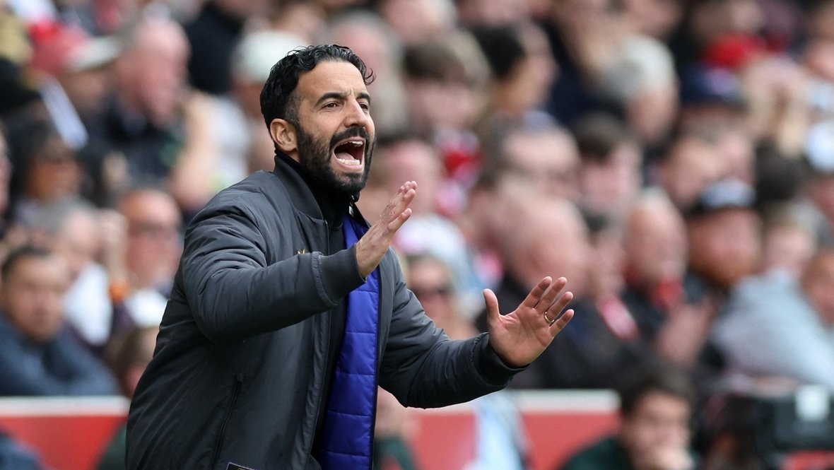    Рубен Аморим. Reuters