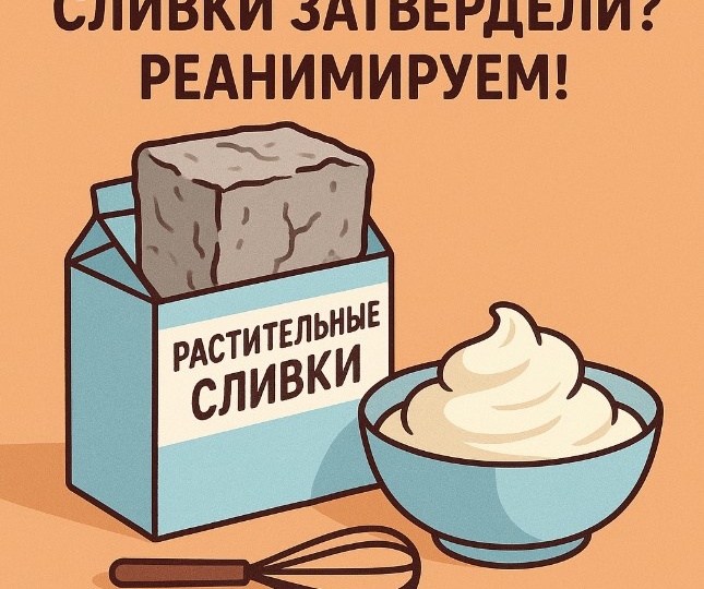 🤔 Сливки в пачке стали твёрдыми❓ Не выбрасывайте❗ Практичный лайфхак от кондитера 💪