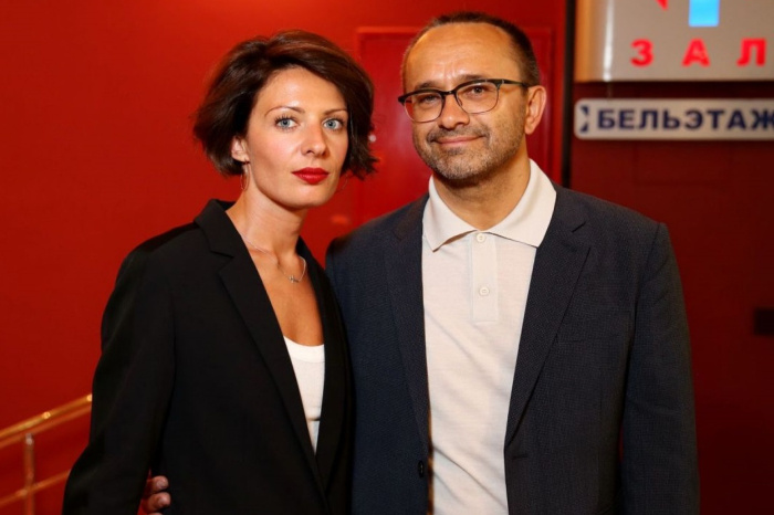 Андрей Звягинцев и Анна Матвеева.