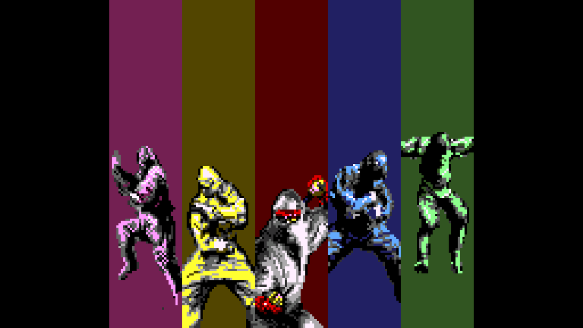 Скриншот. The G.G. Shinobi. 1991. Разработчик: Sega.