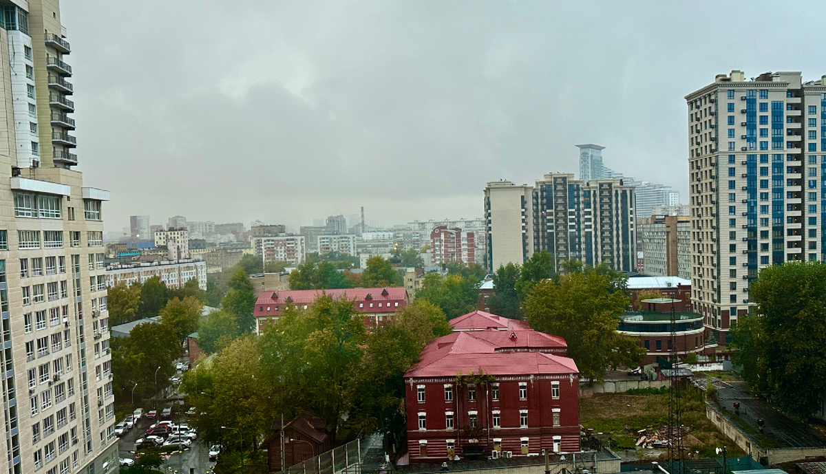 Вид из окна