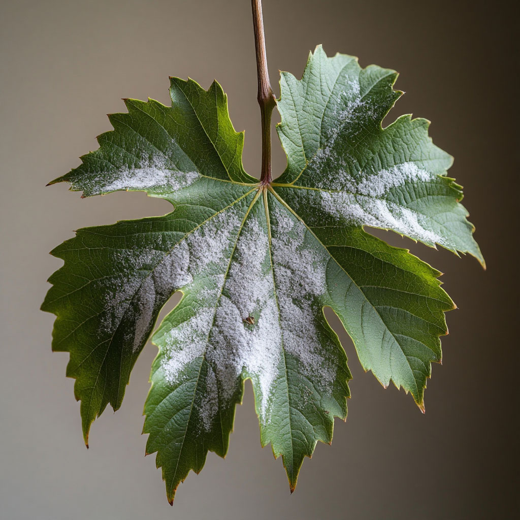 Непонятный налёт на верхней строне листа 