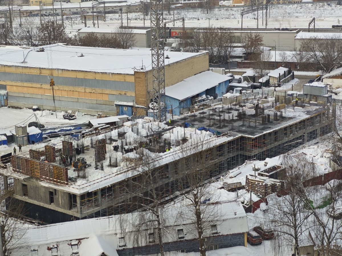 UPD: стройплощадка, 15.01.26г. Залито перекрытие 2-го этажа