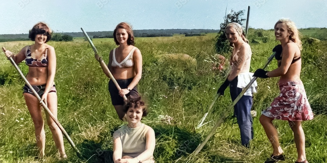 Подборка простых и потрясающих фотографий эпохи СССР. 20 раскрашенных фотографий. Часть 34