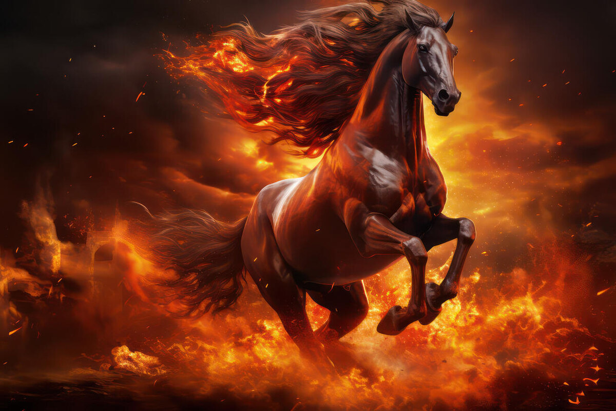    Огненная Лошадь. 123RF/legion-media.ru