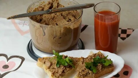 Вкуснейший паштет из куриной печени с чесноком 🍽️🔥