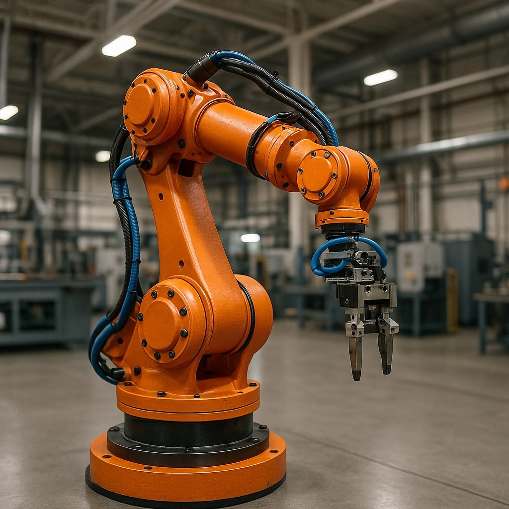 Промышленный робот. Изображение: greatrobot 